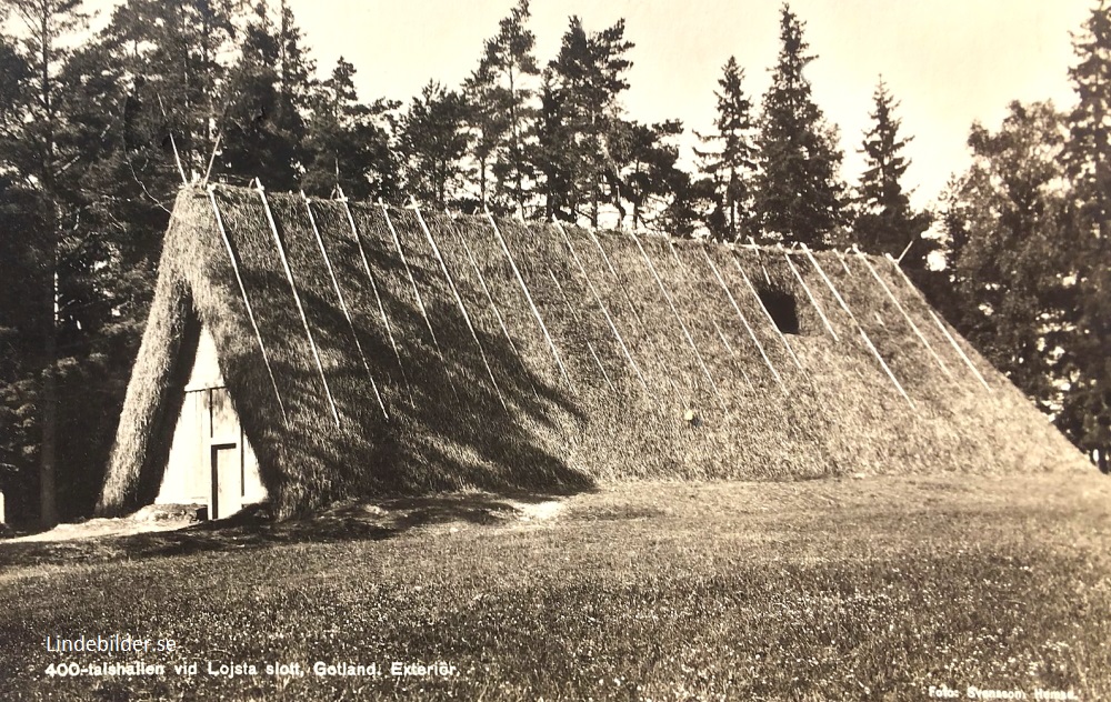 400-tals hallen vid Lojsta slott. Gotland. Exteriör