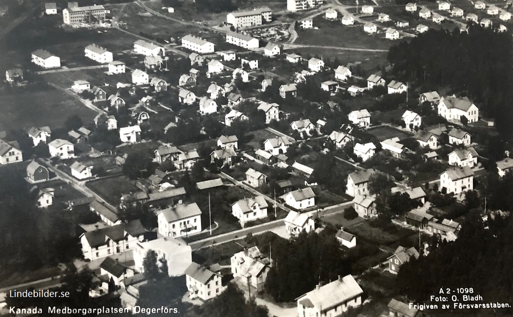 Kanada Medborgarplatsen Degerfors 1955