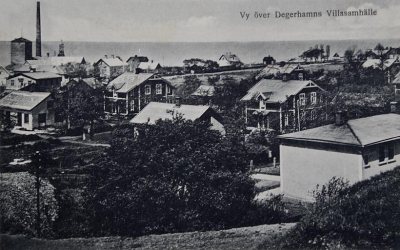 Öland, Vy över Degerhamns Villasamhälle