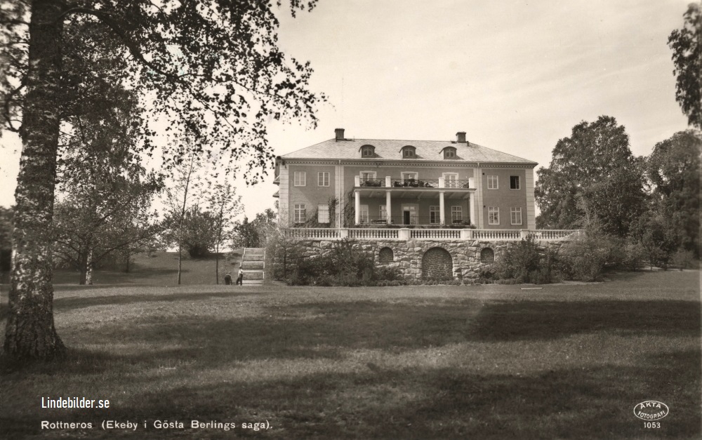 Rottneros. Ekeby i Gösta Berlings Saga