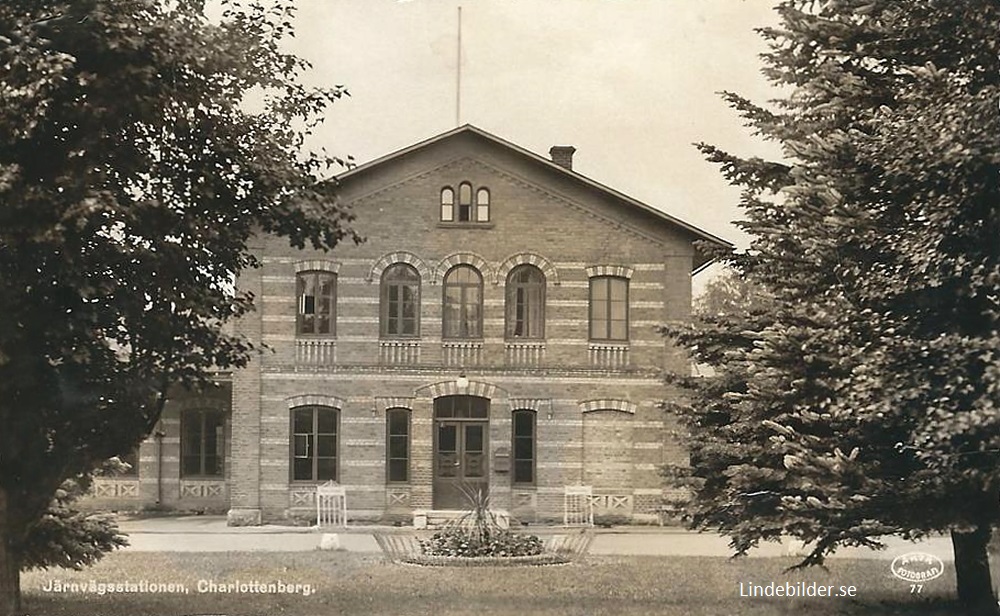 Järnvägsstationen, Charlottenberg