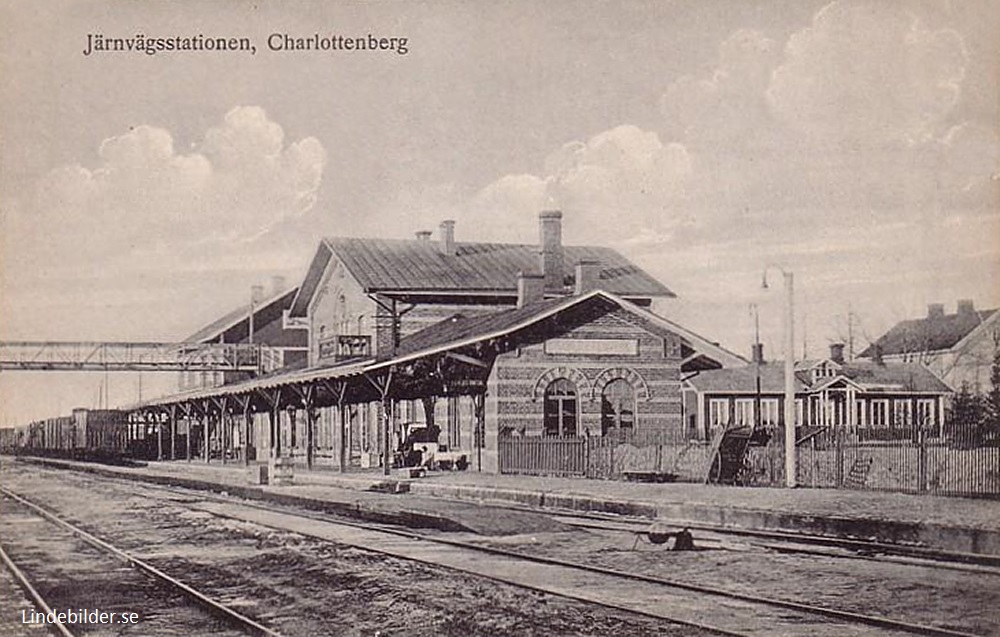Järnvägsstationen, Charlottenberg
