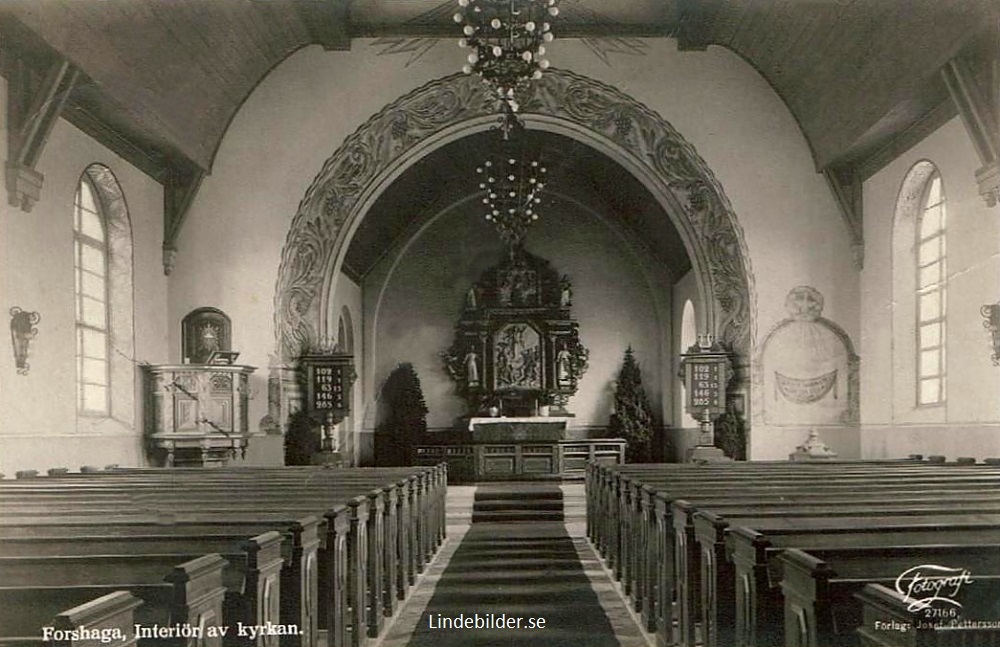 Forshaga, Interiör av Kyrkan