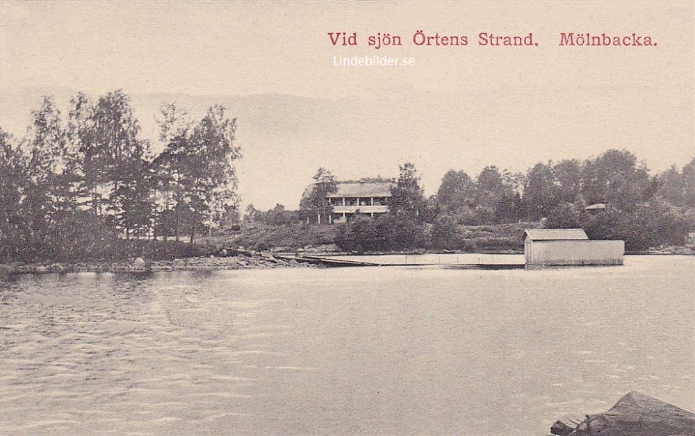 Vid sjön Örtens strand, Mölnbacka