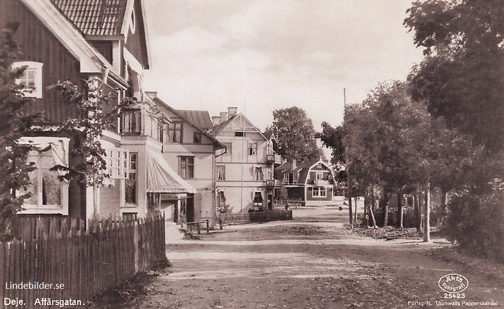 Deje Affärsgatan 1906