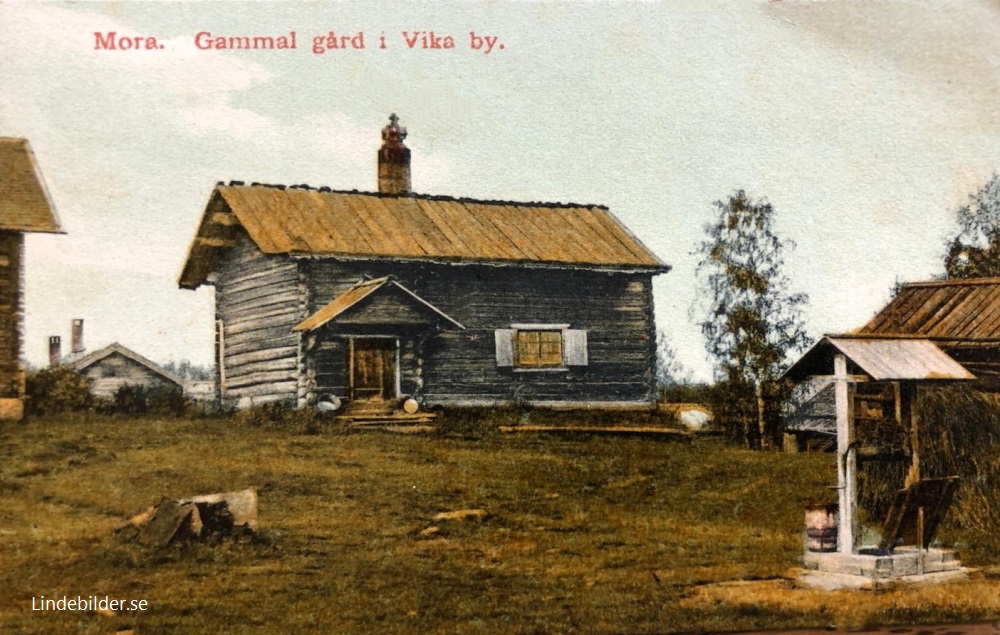 Mora. Gammal gård i Vikar by