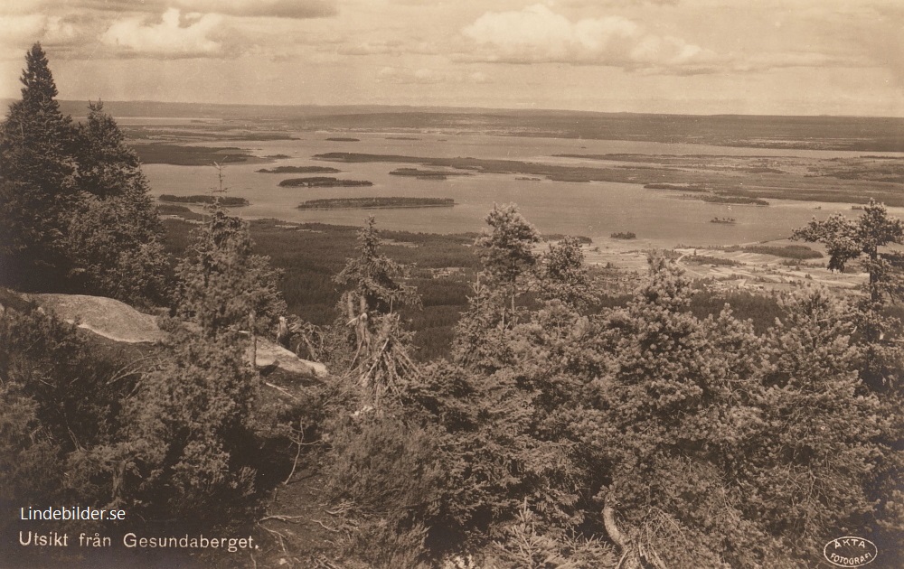 Utsikt från Gesundaberget