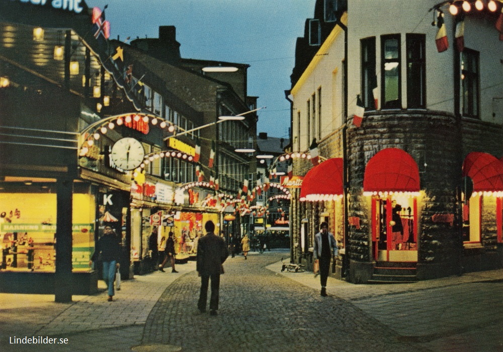 Linköping i kvällsbelysning 1993