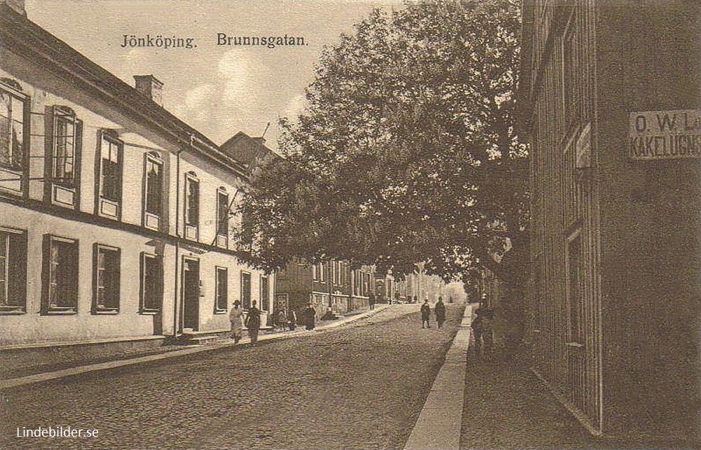 Jönköping. Brunnsgatan