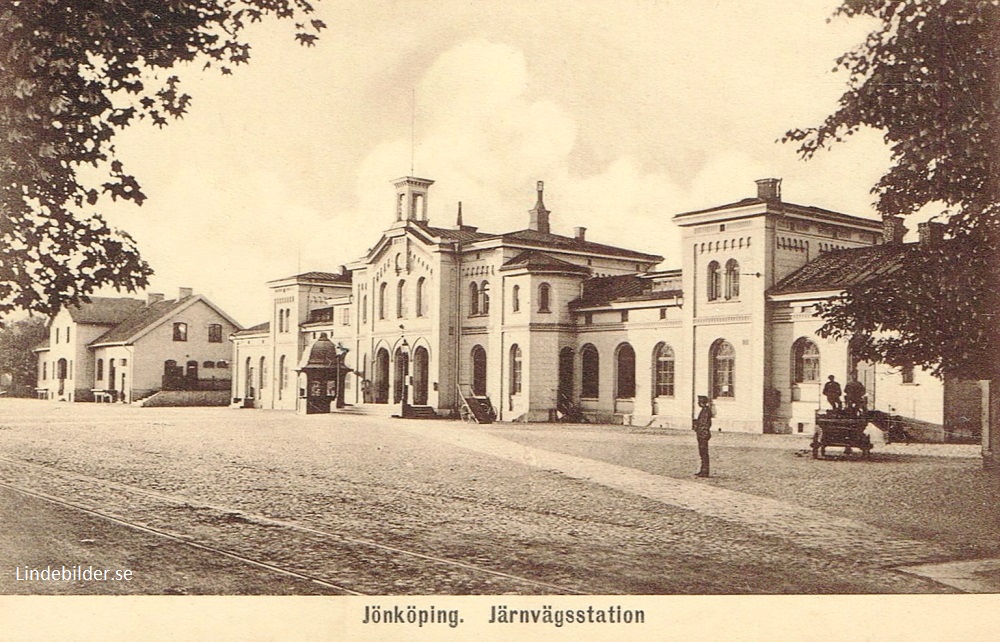 Jönköping. Järnvägsstation