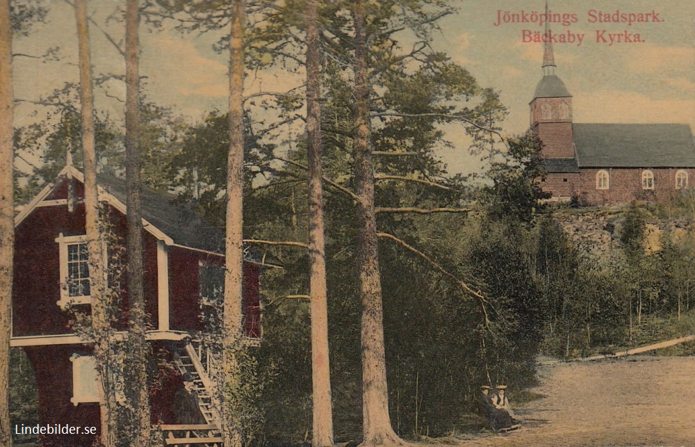 Jönköpings Stadspark. Bäckaby Kyrka