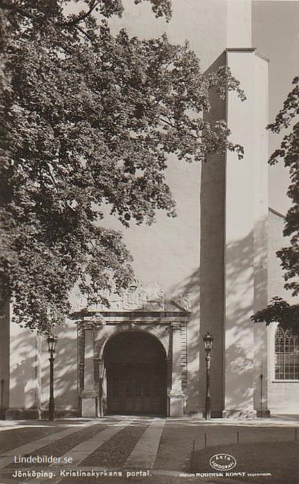 Jönköping. Kristinakyrkans portal