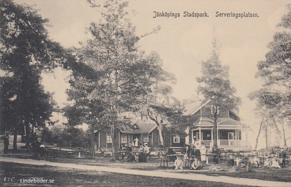 Jönköpings Stadspark, Serveringsplatsen