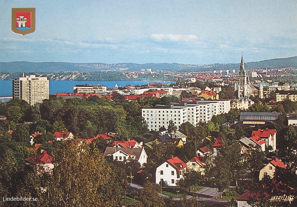 Jönköping. Utsikt från Stadsparken