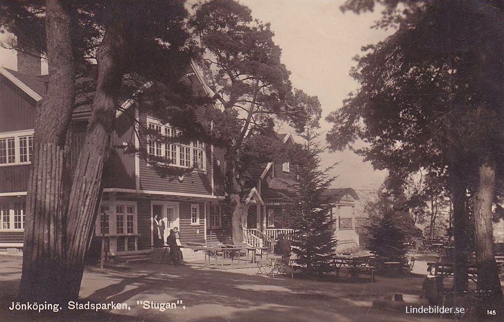 Jönköping. Stadsparken Stugan