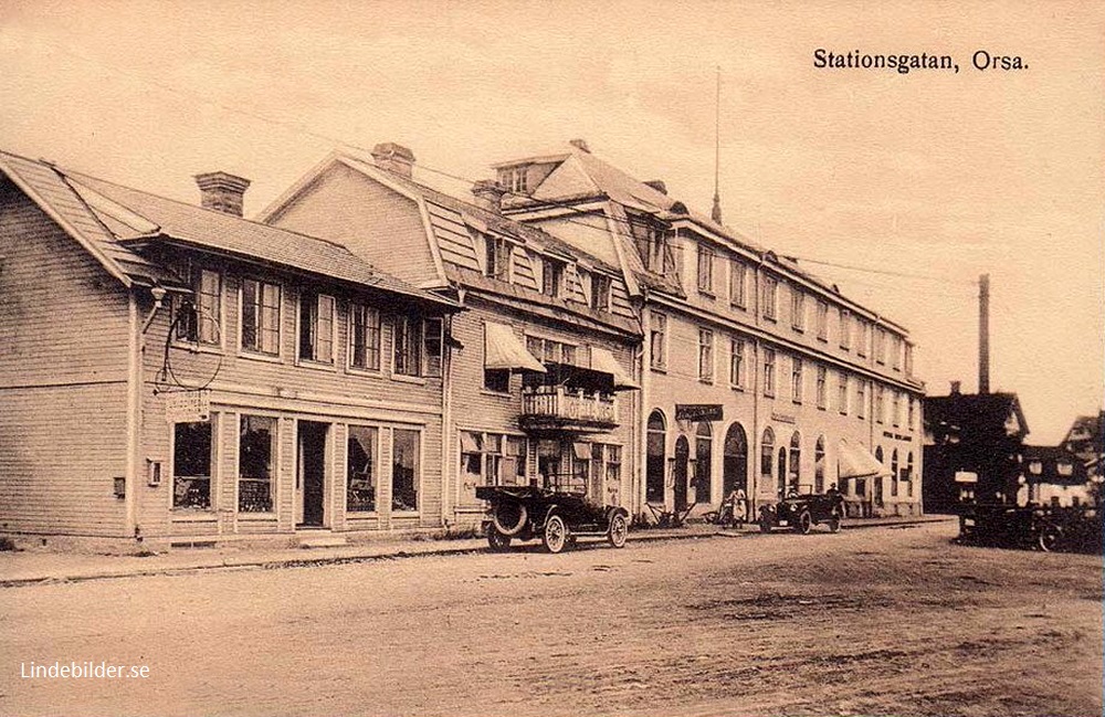 Stationsgatan, Orsa