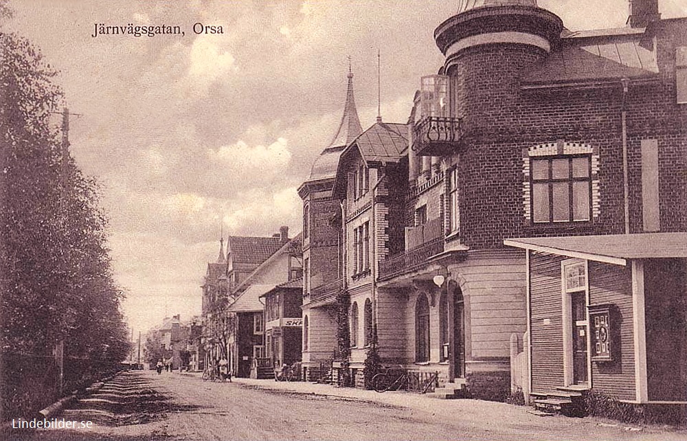 Järnvägsgatan Orsa