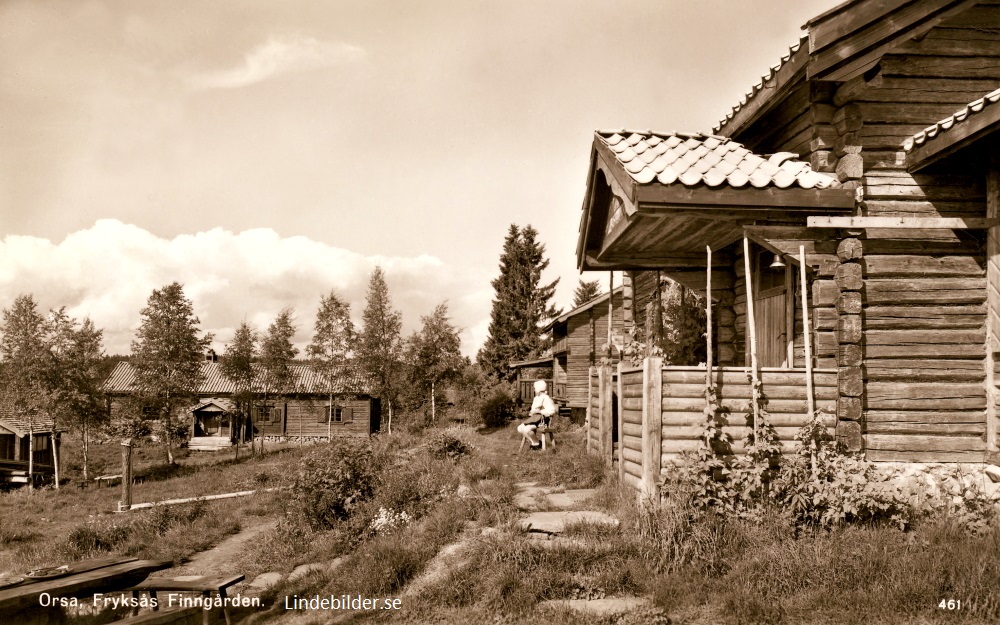 Orsa, Fryksås Finngården 1955