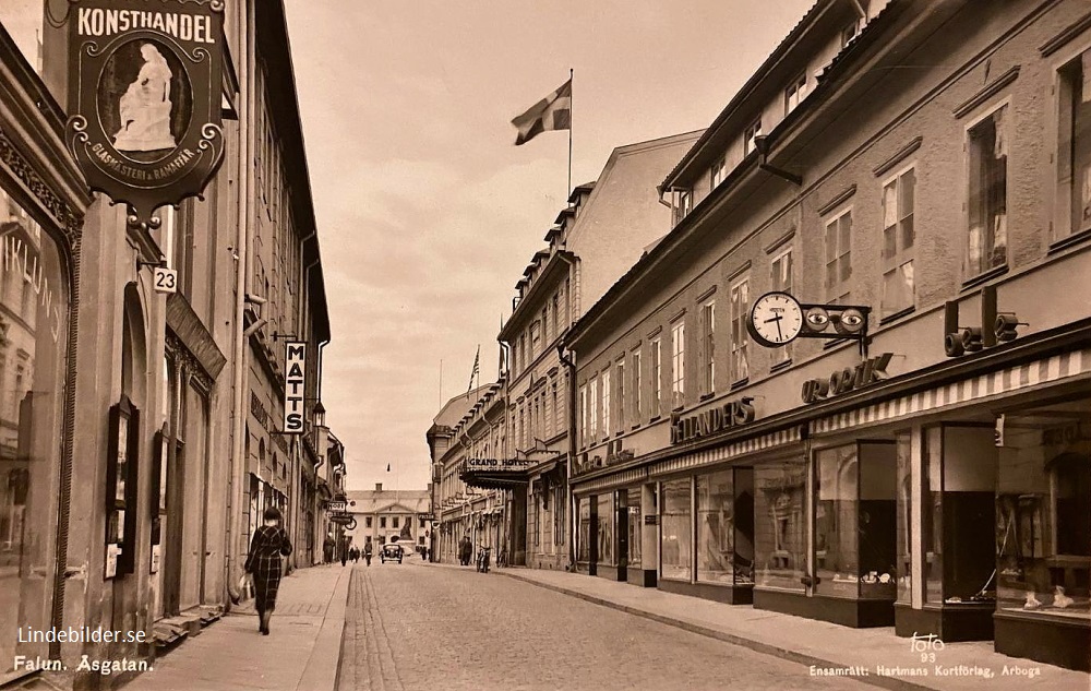 Falun. Åsgatan