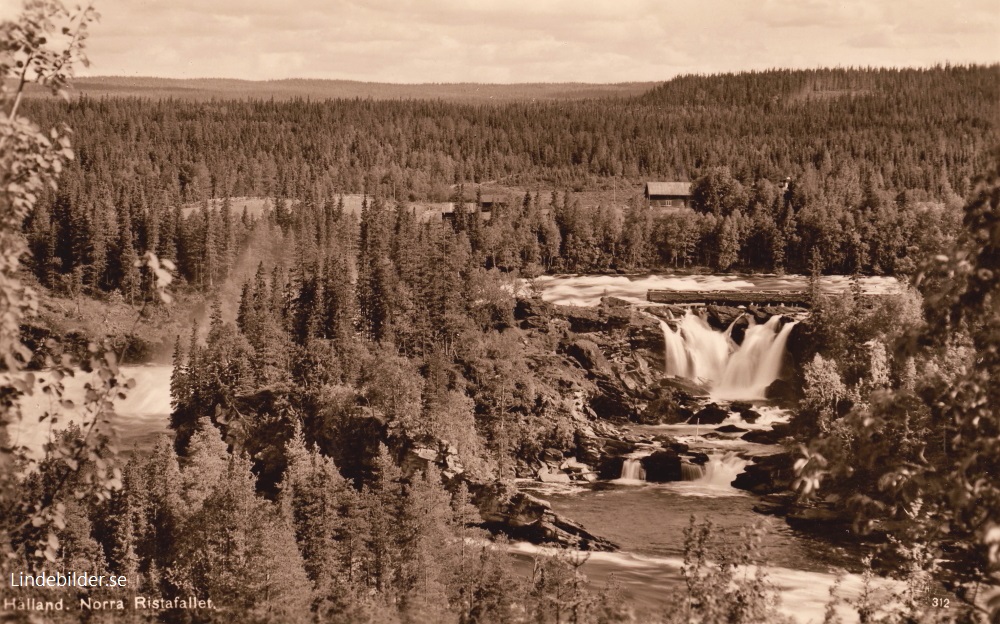 Hälland, Norra Ristafallet