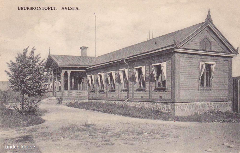 Brukskontoret. Avesta 1907