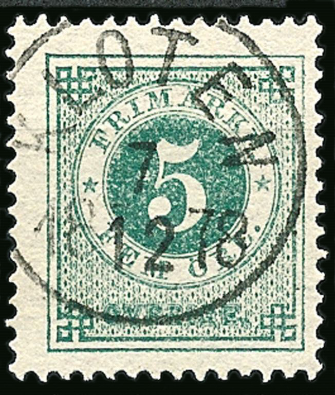 Klotens Frimärke 7/12 1878