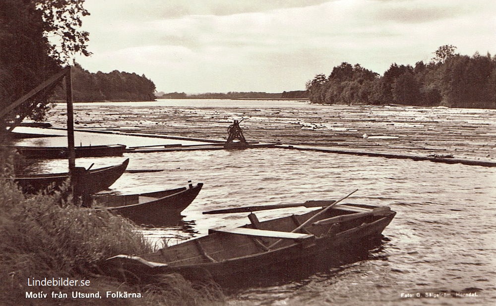 Motiv från Utsund. Folkärna