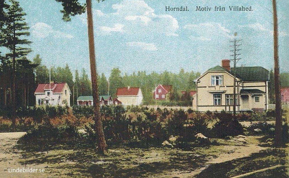 Horndal, Motiv från Villahed
