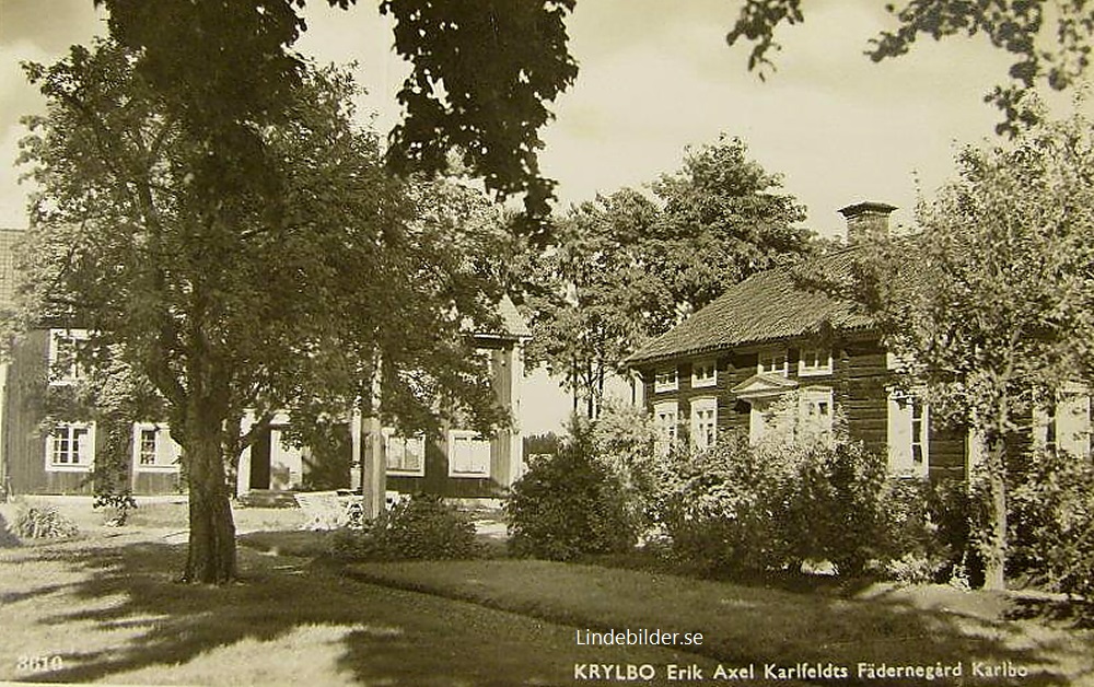 Krylbo. Eriks Axel Karlfeldts Fädernegård, Karlbo