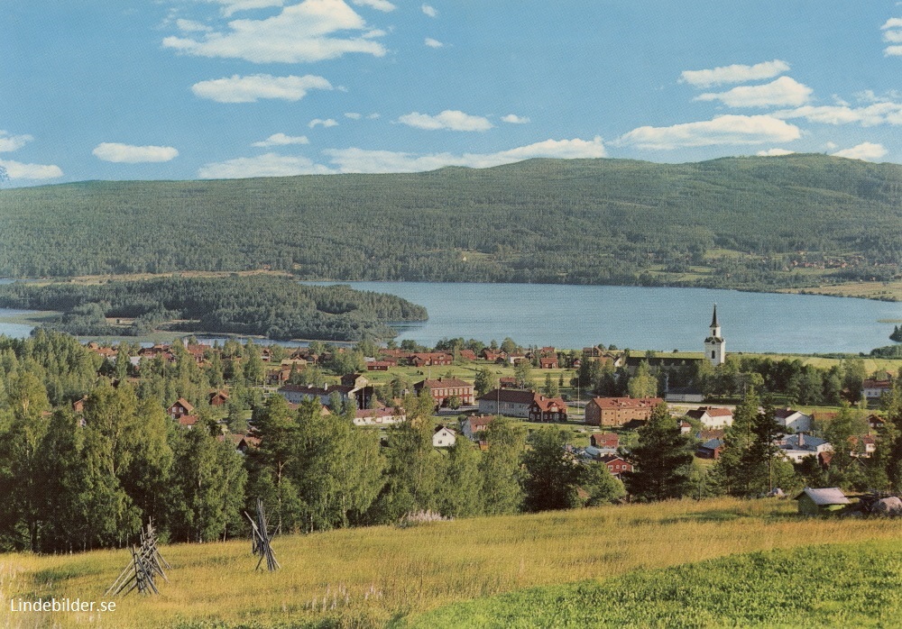 Utsikt från Björkberget, Siljansnäs