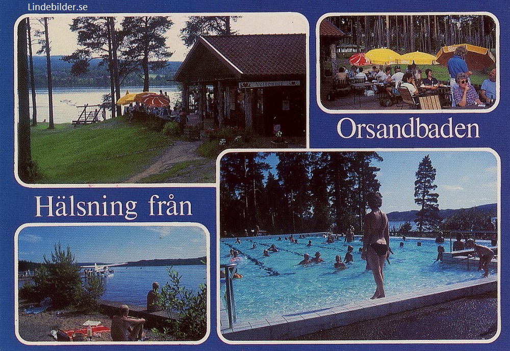 Hälsning från Orsandbaden 1987