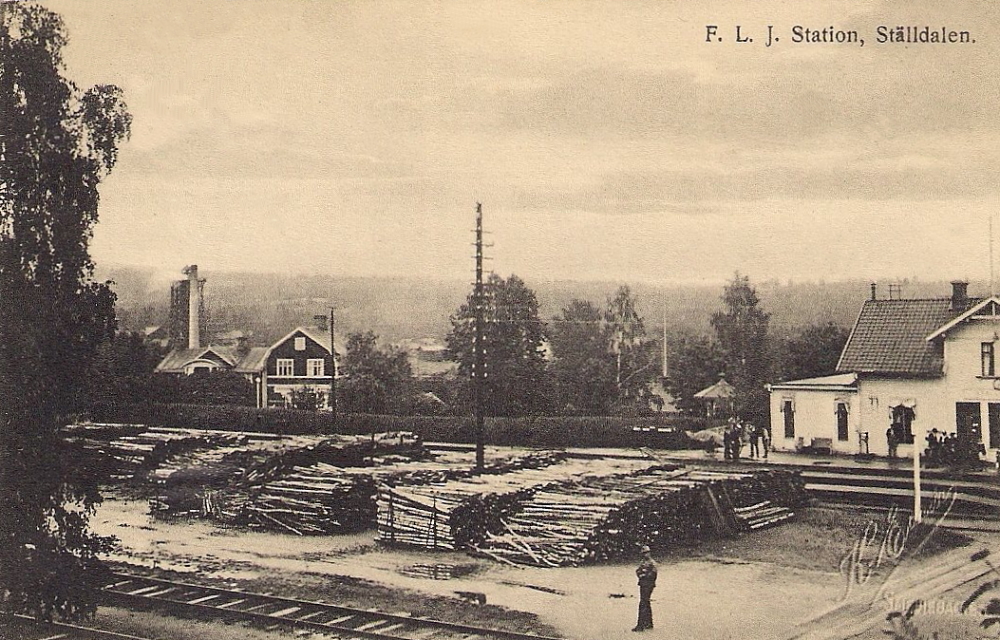 Kopparberg, F.L.J. Station Ställdalens