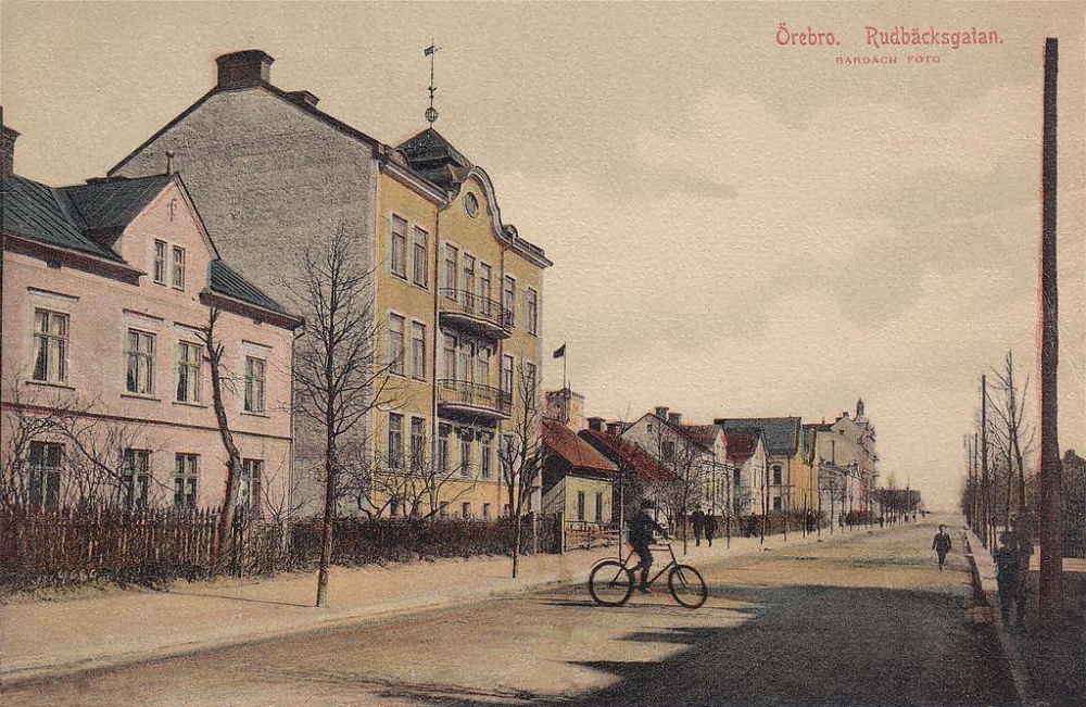 Örebro Rudbäcksgatan 1910