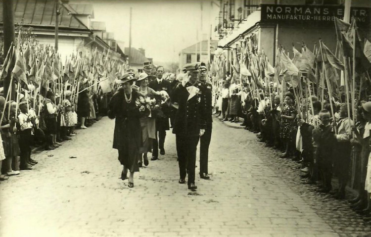 Gustav V, Gustaf VI Adolf, Wilhelm och Victoria Riksdagsjubileum 1935