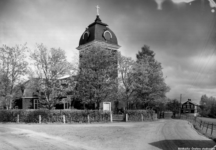 Hällefors, Hjulsjö Kyrka 1930