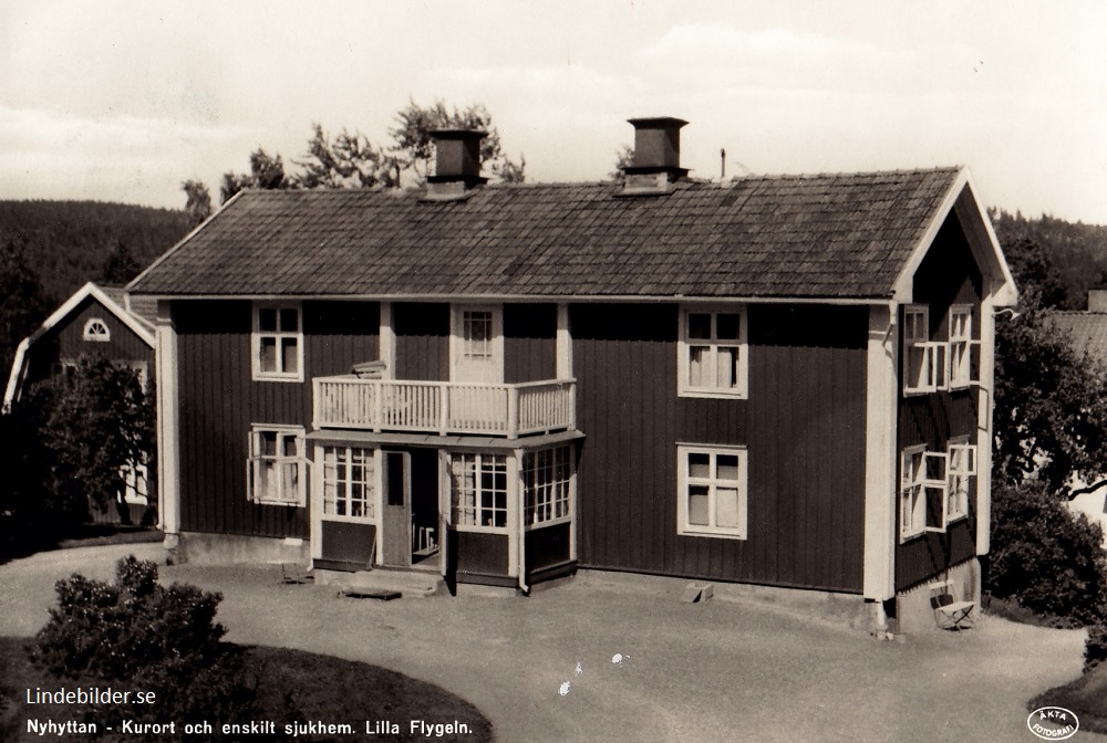 Nyhyttan - Kurort och enskilt sjukhem. Lilla flygeln 1963