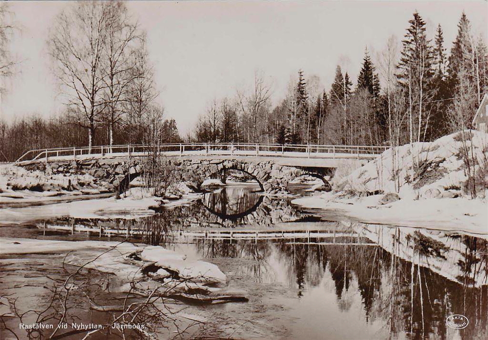 Nora, Rastälven vid Nyhyttan, järnboås