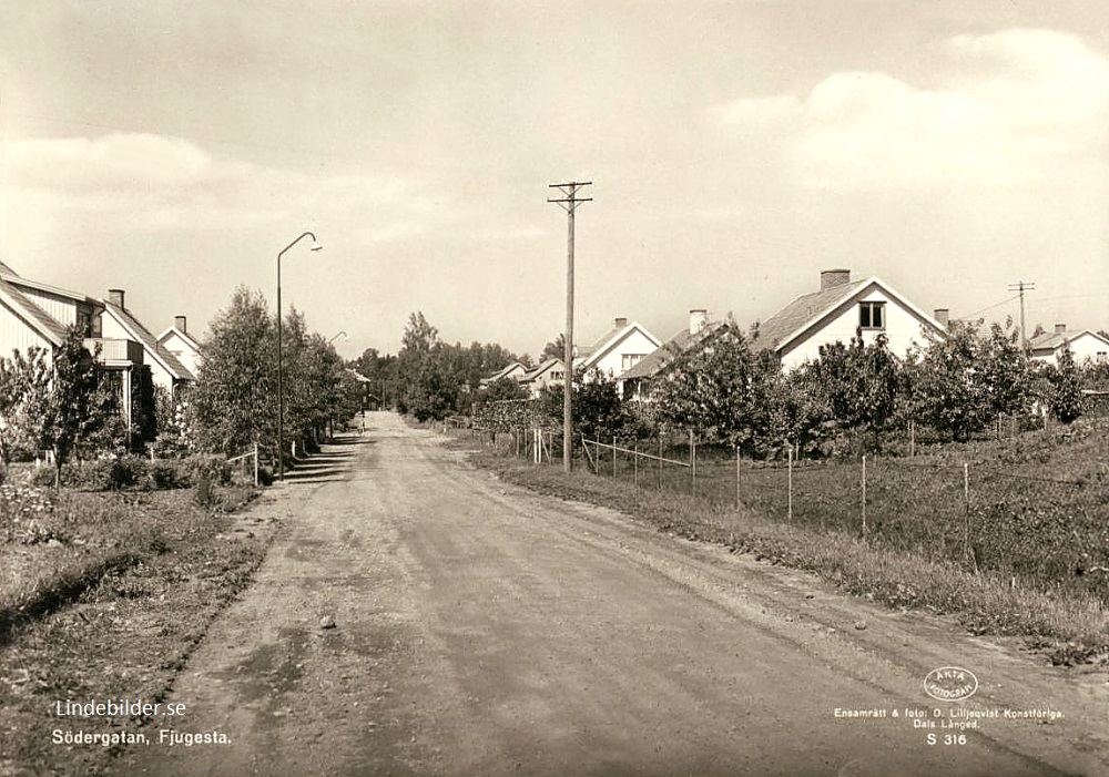 Södergatan, Fjugesta