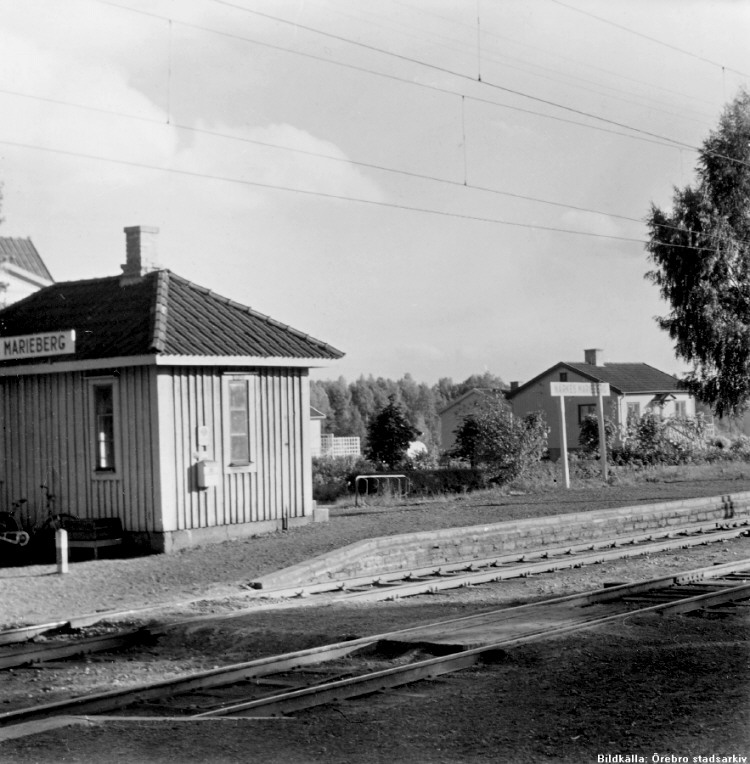 Örebro, Mariebergs Järnvägsstation