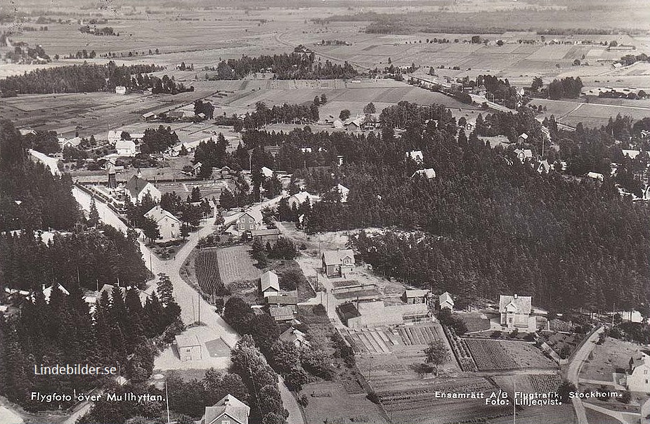 Örebro, Flygfoto över Mullhyttan