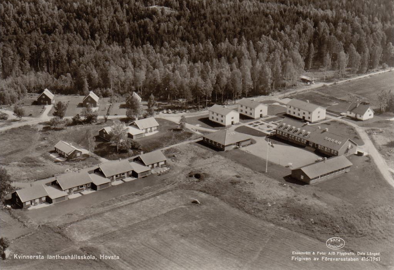 Örebro, Kvinnersta Lanthushållsskola, Hovsta 1961