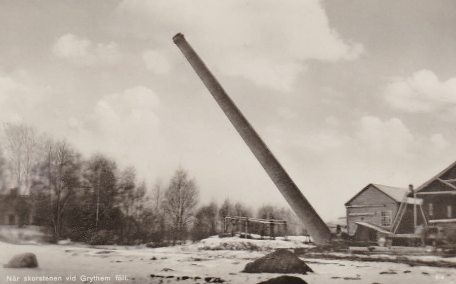 Örebro, Lillkyrka, När Skorstenen vid Grythem Föll