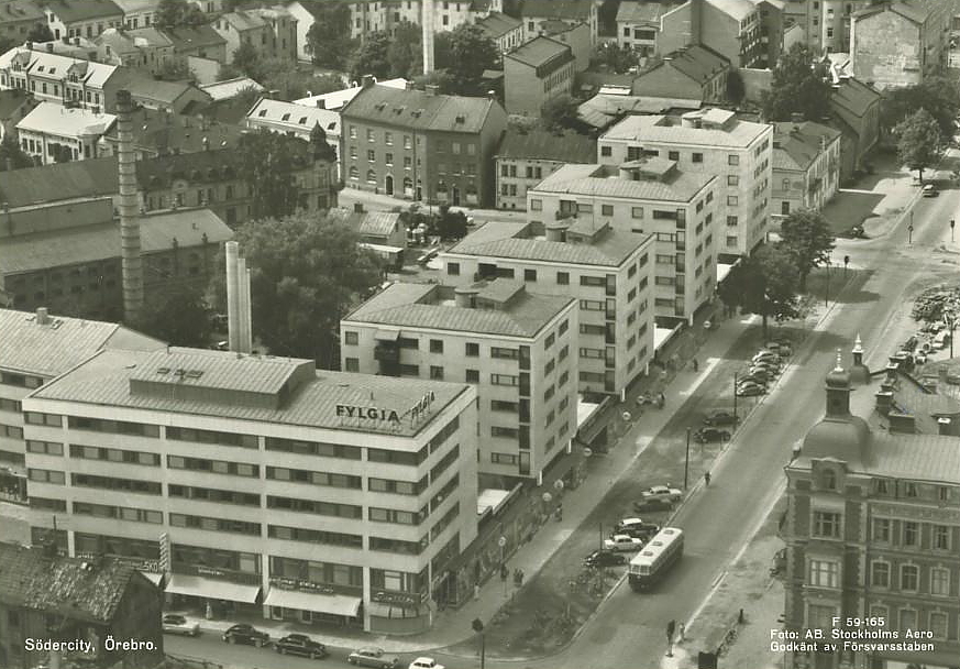 Södercity Örebro 1968