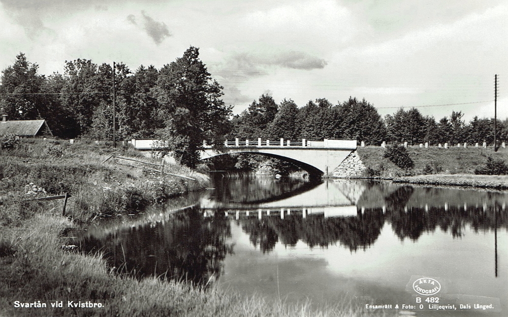 Örebro, Svartån  vid Kvistbro 1943