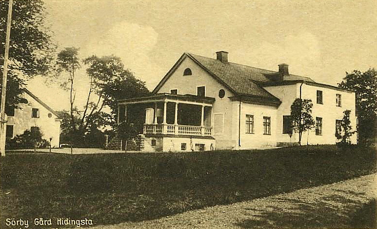 Sörby Gård Hidingsta 1928