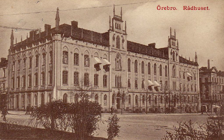 Örebro Rådhuset 1911