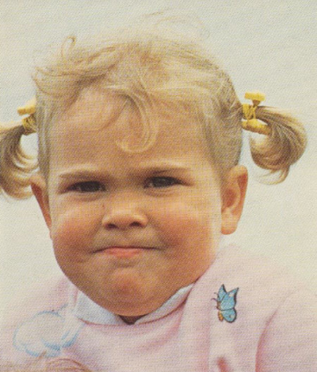 Madeleine som liten 1983