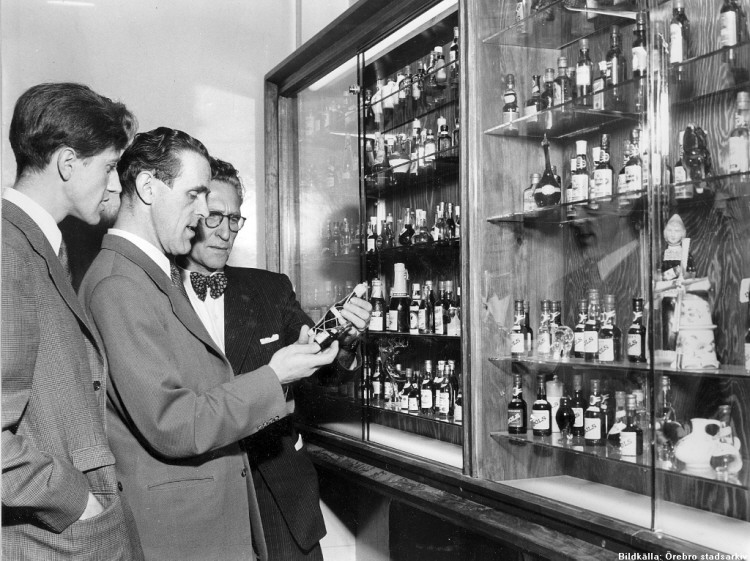 Journalister på Stadshotellet 1954