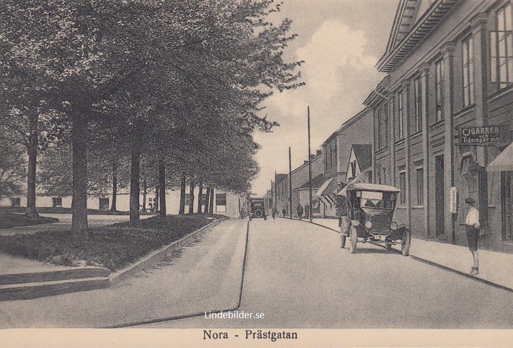 Nora. Prästgatan