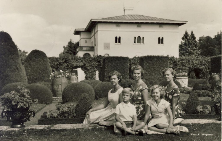 Désirée', Margaretha, Birgitta, Carl XVI Gustaf, Christina